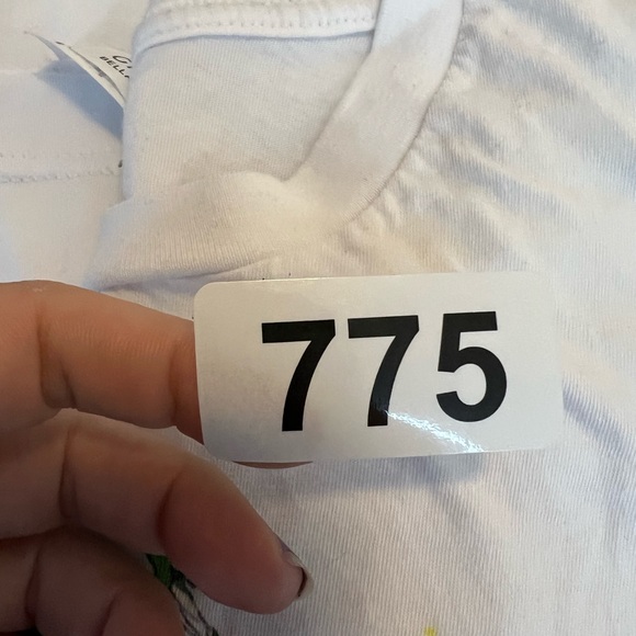 MY HAPPY PLACE DISNEY T TEE SHIRT EUC 775 WHITE COLORFUL - Picture 5 of 11